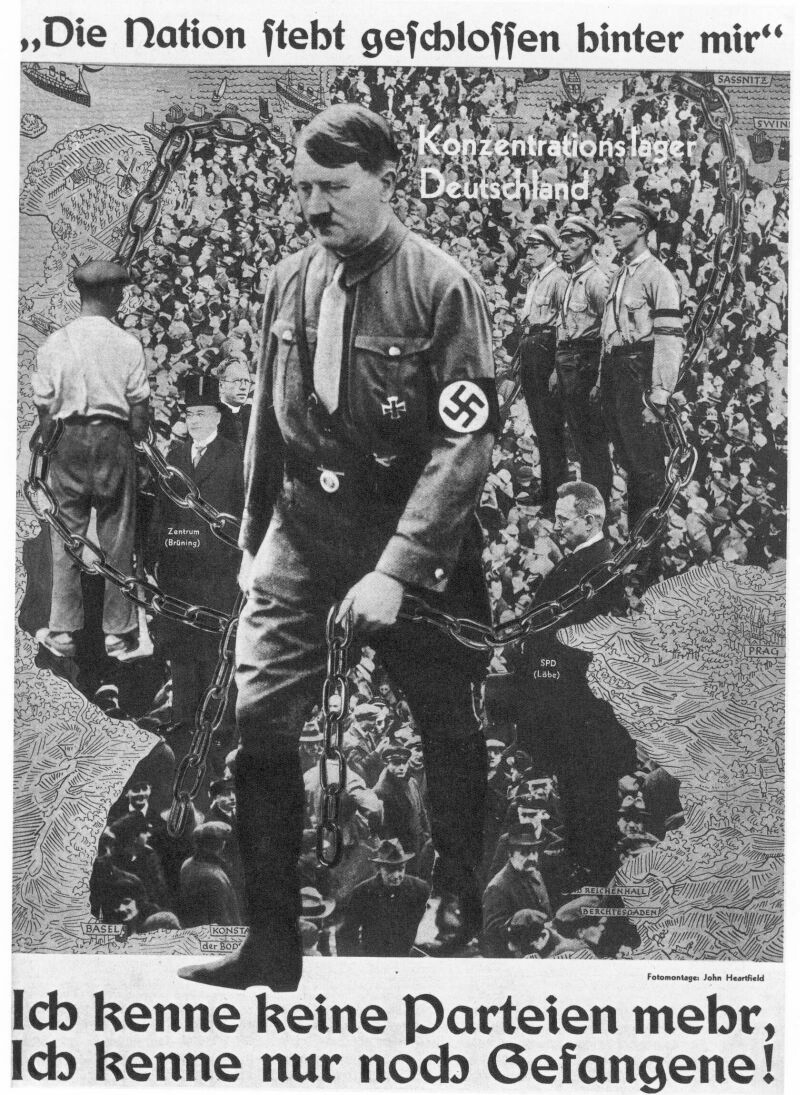 Illustration for article titled Classic Anti-Fascist Photomontages from the 1930s and 40s